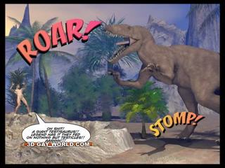 Cretaceous prik 3d homo komisch sci-fi x nominale film verhaal