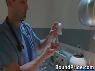 Jason Penix Acquires His Worthy Arse Examined By Doktor 4 By Boundpride