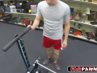 This bloke went to pawn his training gear