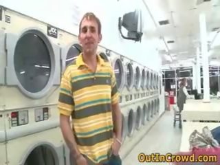 Oversexed Homosexual guys Having adult clip In Public Laundry 1 By Outincrowd